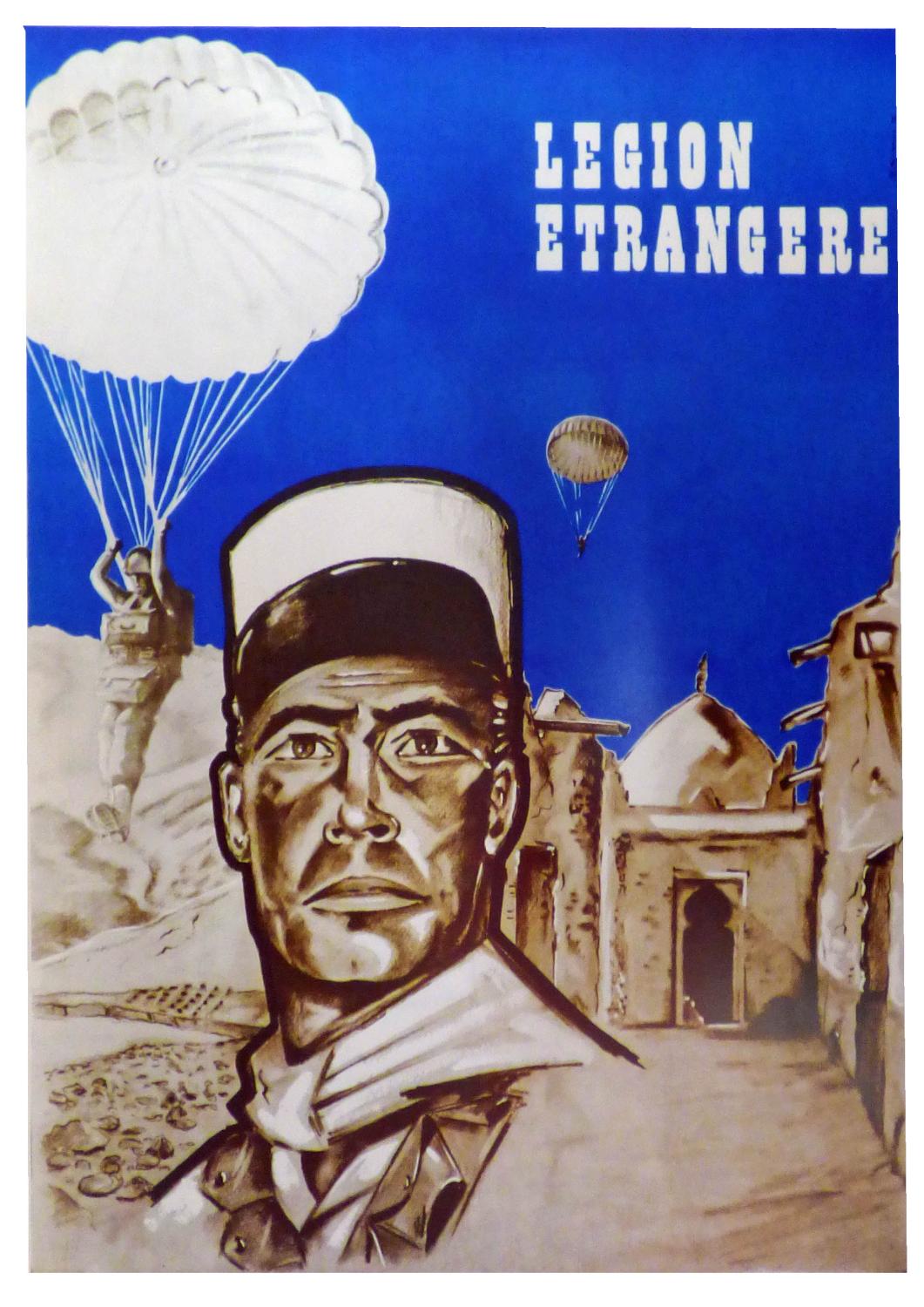 Affiche Légion étrangère "Le para"