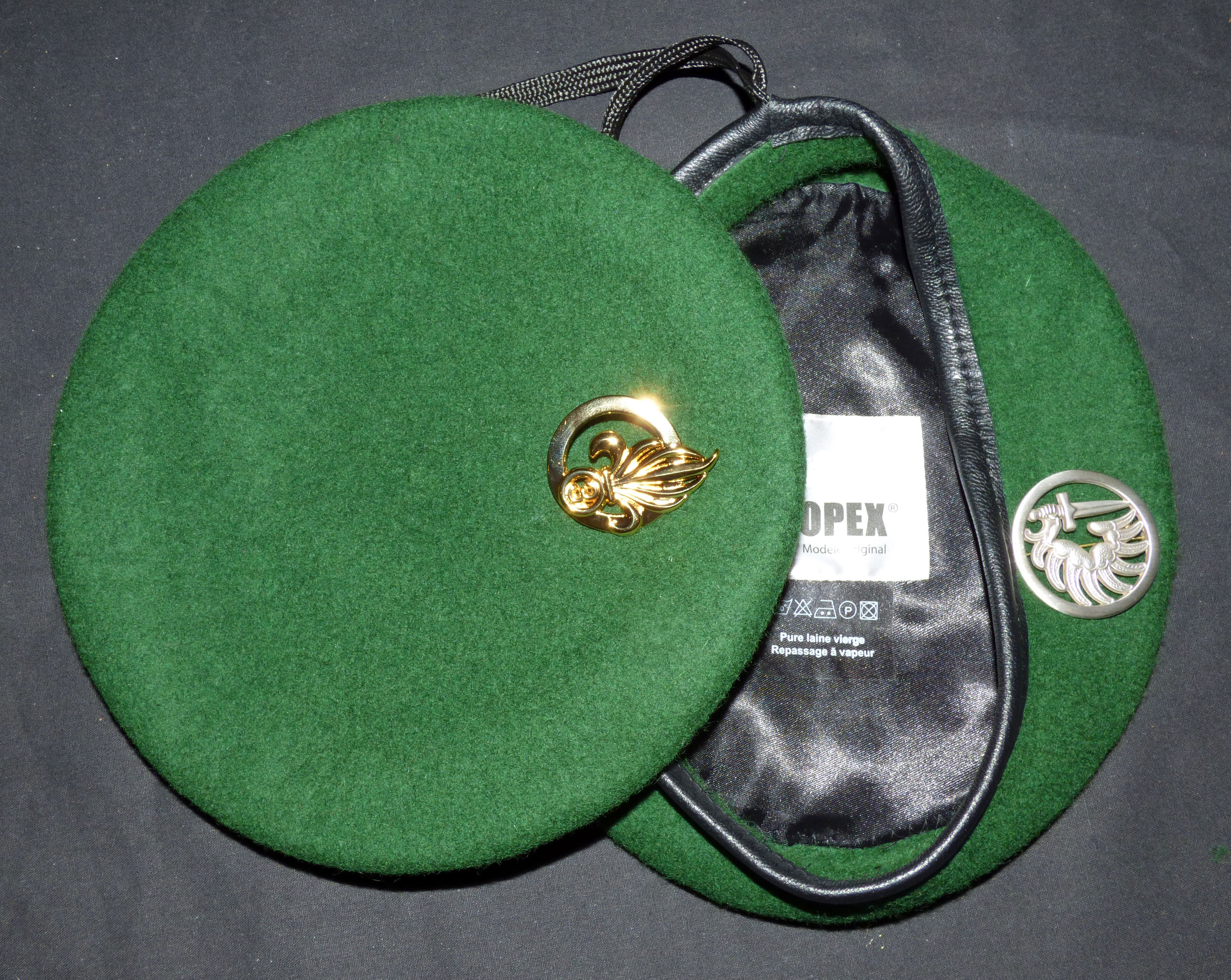 Béret vert Légion étrangère